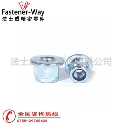DIN6926法兰尼龙锁紧螺母 自锁螺母 防松螺母M3M4M5M6M8M10M12