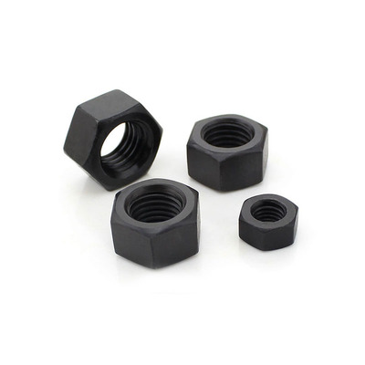 碳钢8.8级发黑六角螺母