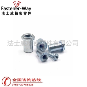 封闭防水盲孔压铆螺母柱B