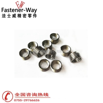 304不锈钢无尾螺套 螺纹保护套 螺丝套 钢套牙套 m2m24现货供应