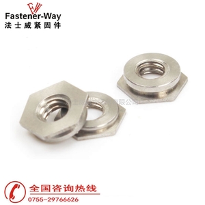 不锈钢镶入六角压铆螺母F PEM &nbsp;公制 &nbsp;美制 规格齐全