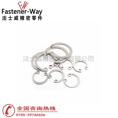 法士威GB893.1不锈钢孔卡挡圈孔用挡圈