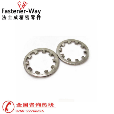 碳钢镀锌GB861.1内花齿垫圈 防松止动垫片
